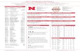 University of Nebraska - Official Athletics Website - 100 · 2019. 7. 3. · 14 NCAA REGIONALS: 1979, 1980, 1985, 1999, 2000, 2001, 2002, 2003, 2005, 2006, 2007, 2008, 2014, 2016