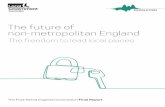 The future of non-metropolitan England · 2019. 10. 23. · 4 | The future of non-metropolitan England Foreword Britain’s departure from the European Union presents a new chapter