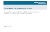 HBM Healthcare Investments Ltd€¦ · A Leading Investment Company in Healthcare 3 HBM Partners Organisation (Investment Advisorto HBM Healthcare Investments) Investment advisors