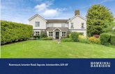 Rosemount, Leicester Road, Sapcote, Leicestershire, LE9 4JF · Guide Price: £700,000 Rosemount is a delightful five bedroom ... traditional suite comprising panel bath with shower