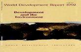 Development and the Environment - World Bank...1992/03/31  · 1.5 The Aral Sea: lessons from an ecological disaster 38 1.6 Delinking growth and pollution: lessons from industrial