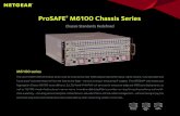ProSAFE M6100 Chassis Series - NETGEAR · 2019. 7. 19. · ProSAFE® M6100 Chassis Series Chassis Standards Redefined M6100 series The new ProSAFE M6100 Chassis series is set to revolutionize