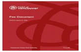 Fee Document - Port of Vancouver · 2020. 8. 17. · Fee Document 2020-08-17 | Page 5 of 37 1. Preface / Notice to the Public This document is prepared and issued by Vancouver Fraser