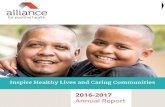 2016-2017 · 2016-2017 Annual Report Inspire Healthy Lives and Caring Communities