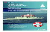 Maritime Engineering Journal 69 - CNTHA · Maritime . Engineering Journal. 69. Since 1982. Canada’s Naval Technical Forum. Summer 2012. National Defence Défense nationale. Getting