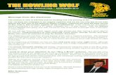 THE HOWLING WOLF...THE HOWLING WOLF RUGBY CLUB NEWSLETTER . NOVEMBER 2012 Message from the Chairman The season is now in full flow and an exciting one it is proving to be. The 1st