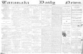 PapersPast...Taranaki Daily News. ESTABLISHED 1857 NEW PLYMOUTH, FRIDAf,NOVEMBER7, 1919 PRICE TWOPENCE, AMUSEMENTS. EVERYBODY'S. 10-IrtGHT AT 7.30 TONIGHT WILLIAM DESMOND AND GLORIA-SWANSON