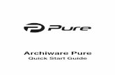 Archiware Pure Quick Start Guidepure.archiware.com/sites/pure/files/atoms/files/Pure... · 2018. 6. 23. · 3 Configuring storage After successful deployment, it is necessary to configure
