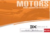 Motor Catalog PDF - Global Bearings and Power Transmissionglobalbearingspt.com/assets/idc-select-motor-catalog-global2.pdf• NEMA design B • TEFC • IP 55 • Class F insulation