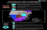 BOTSWANA IS WELL CONNECTED TO THE REGION AND TO THE 2019. 7. 4.آ  BOTSWANA IS WELL CONNECTED TO THE
