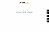 Axis Video Server computer (Windows ME or XP), the video server will automatically be de tected and