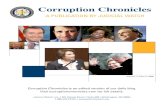 Corruption Chronicles 3 - Judicial Watch...Corruption Chronicles A PUBLICATION BY JUDICIAL WATCH Corruption Chroniclesis an edited version of our daily blog. Visit corruptionchronicles.com