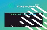 27&28.06 2019 - Drupaljam 2020 · Met de longtail van het event in media heb je voor langere tijd profijt van je deelname. We werken dit jaar samen met Emerce en RTL om Drupaljam:XL