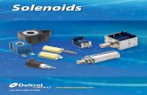 Solenoids - Deltrol Controls · 2017. 4. 30. · This product brochure provides general information on our standard product line of solenoids. Complete product information can be
