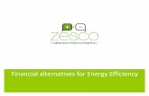 Financial alternatives for Energy Efficiency Título Presentación...Create a programmatic approach. A GRF creates a formalized program of sustainability investments rather than a
