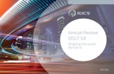 Annual Review 2017-18585 million PR audience 50 million social media impressions 10 RICS Annual Review 2017-18 RICS Annual Review 2017-18 11 Cities for our Future This future facing