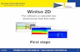WinIso 2D... 18 U f-value – Step 2 after selecting a cell to the right of the projected end of the profile, a mask for calculating opens by clicking on
