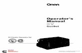 Operator’s Manual - Cummins Inc. · 2019. 10. 30. · GENERAL SAFETY PRECAUTIONS 0 Have afire extinguisher nearby. Maintain extinguisher prop- erly and become familiar with its