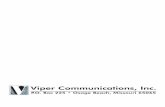 Viper Communications, Inc. - KRMS · 2018. 9. 13. · You'll love your favorite superstars from the 80's and 90's. We think you'll be pleasantly surprised to hear great songs from