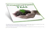 Through some of my recent research on Compost teas I ...Compost tea can be diluted (up to 1:3 tea to water) to cover a larger area like a lawn. When applying to lawns, apply the tea