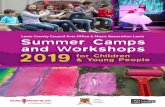 amps Summer Camps and Workshops 2019 for Children & Young … · 2019. 6. 13. · Dance tutor Marie Cashin will host fun filled workshops in dance as an introduction to hip hop, ...