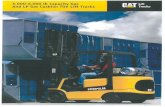 Construction & Contractors Equipment Rental Los Angeles ...€¦ · family of Cat@ lift trucks. In the spacious operator's compartment, a specially contoured seat and exclusive seat