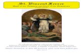 St. Vincent Ferrer - Amazon S3s3.amazonaws.com/.../2018/...Ferrer-CD-Explanation.pdf · Prayer to honor St. Vincent Ferrer The heavenly Father, the Ruler of all nations, * Sent, when