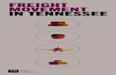 FREIGHT MOVEMENT IN TENNESSEE...TONS 67% 66% IS SHIPPED BY TRUCKS* *Freight Analysis Framework Version 4.5.1, 2018 **U.S. Cluster Mapping Project, 2017 of freight volume and OF FREIGHT