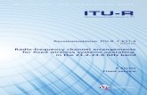 RECOMMENDATION ITU-R F.637-4 - Radio-frequency ...!MSW-E.docx · Web viewRECOMMENDATION ITU-R F.637-4 - Radio-frequency channel arrangements for fixed wireless systems operating in