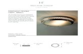 PORTHOLE CEILING LIGHT, SMALLis manufactured exclusively for Hector Finch Lighting. LAMP TYPE INCANDESCENT 1 x 40W (Max) E14 Candle PORTHOLE CEILING LIGHT, SMALL PRODUCT CODE CL03S