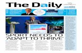 The Daily - SportAccord...“The challenge is to adapt or die or, on a more positive note, adapt and thrive. Good governance comes from independent drug-testing. “Sport should also