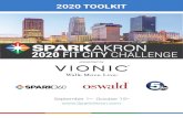2020 TOOLKIT - spark360prodstorage.blob.core.windows.net... · If you connect a Fitbit after the challenge has started, Fitbit does not allow Spark360 to pull your steps or minutes