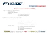 Technical regulations 2020 - Home – Iame Series Benelux · 2020. 3. 9. · IAME Séries BENELUX RT 2020 / V.I - 3 - Dernière mise à jour le: 3/03/2020 Part 1 : GENERAL REGULATIONS
