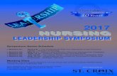 LEADERSHIP SYMPOSIUM€¦ · EFFICIENT AND EFFECTIVE RESOURCE MANAGEMENT STRATEGIES May 9 – 11, 2017 Franciscan Retreat Center of Little Falls Schedule and Program Content: Tuesday,