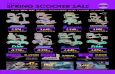 ANNUAL NOW SPRING SCOOTER SALE · 2019. 4. 4. · spring scooter sale annual financing now available over 30% off select scooters and power chairs! regular price: $3,299.00 regular