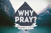 Does prayer make a difference?...2016/11/02  · Matthew 6:5-15 “This, then, is how you should pray: “ ZOur Father in heaven, hallowed be your name, your kingdom come, your will
