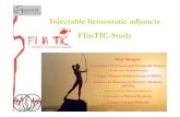 Injectable hemostatic adjuncts FIinTIC-Studyrdcr.org/.../2014-maegele-injectable-hemostatic-ajuncts.pdf · 2014. 8. 22. · Injectable hemostatic adjuncts FIinTIC-Study Marc Maegele