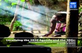 Localizing the 2030 Agenda and the SDGs - United Nations Development … · 2020. 5. 4. · ii Localizing the 2030 Agenda and the SDGs: Strengthening Local Government Action in Central