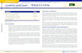 A VERVIEW A S WORK ASTA COUNTRY SNAPSHOT PAKISTAN€¦ · Pakistan’s GDP growth continued to increase and was at 5.3 per-cent in FY2017. After a weak performance in FY2016, the