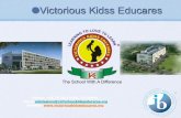 Victorious Kidss Educares...happiness and wisdom, not just our potential to earn and acquire. • Children using the vocabulary of heart –listen to your heart, your heart knows,