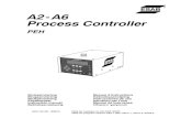 A2-A6 Process Controller equipment...Valid for machine no 724 XXX--XXXX Valid for program version PEH 1.00A, PEH1.1, PEH1.2, PEH2.0 0443 745 001 000615 A2-A6 Process Controller PEH