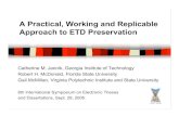 A Practical, Working and Replicable Approach to ETD ... · A Practical, Working and Replicable Approach to ETD Preservation ... The ASERL-LOCKSS-ETD Initiative is a joint project
