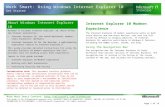 ITS Work Smart Guide: Using Windows Internet … · Web viewInternet Explorer 10, included in Windows 8, offers two browser experiences, a touch-optimized, modern-style experience