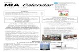 New Musashino (MIA), MIA Calendar · 2017. 3. 30. · MIA Calendar Fax. 0422 De abril a junio de 2017 Español Asociación Internacional de Musashino (MIA), una fundación de interés
