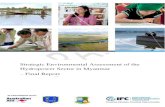 Strategic Environmental Assessment of the Hydropower ... · Reid, Rory Hunter, Edvard Baardsen, Jens Grue Sjørslev, John Sawdon, Kyaw Moe Aung, Lina Sein Myint, Lois Koehnken, Lwin