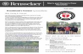 Fall 2017 Pr es i d en t ’ s Co r n er b y ... - RPI Crewcrew.union.rpi.edu/Newsletter.pdf · Men's and Women's Crew Newsletter RPI Crew returned this season as a young team, moving
