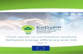 D5.7 Final report on correlation analysis between energy … · 2020. 8. 31. · D5.7 Final report on correlation analysis between energy efficiency and risk 3/39 concentrate on categories