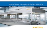 Solutions to Precision Cleaning - ecoclean-group.com.cn€¦ · of cleaning-rinsing stages, an ultrasonic frequency range of 20 – 132 kHz will clean to your requirements. Hot air-,