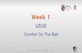 Week 1Week 1 U5/U6 Comfort On The Ball Ownership • Teamwork • Leadership • Respect Dribbling –Get To Know You Dribbling Grid 12 x 15 yards • All players without soccer balls