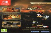 NINTENDO SWITCH Rediscover Three Levels as Shadow Fight ... · Sonic Levels as Shadow ... UNCOVER THE UNTOLD STORY OF INFINITE EPISODE SHADOW Download for free on Nintendo eShop .